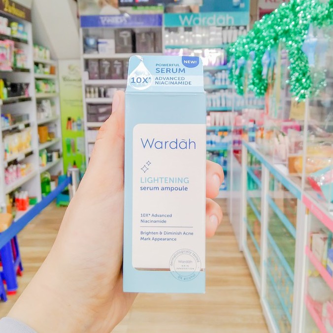 Wardah Lightening Serum Ampoule 30ml (Botol) *