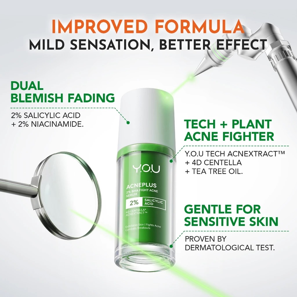 YOU Acneplus 2% BHA Fight Acne Serum 20ml