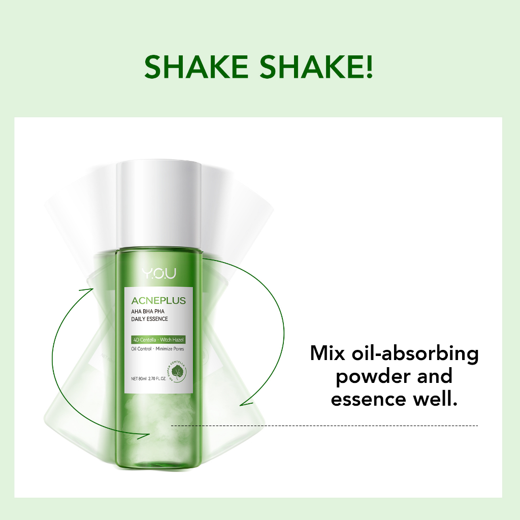 YOU Acneplus AHA BHA PHA Daily Essence 80ml