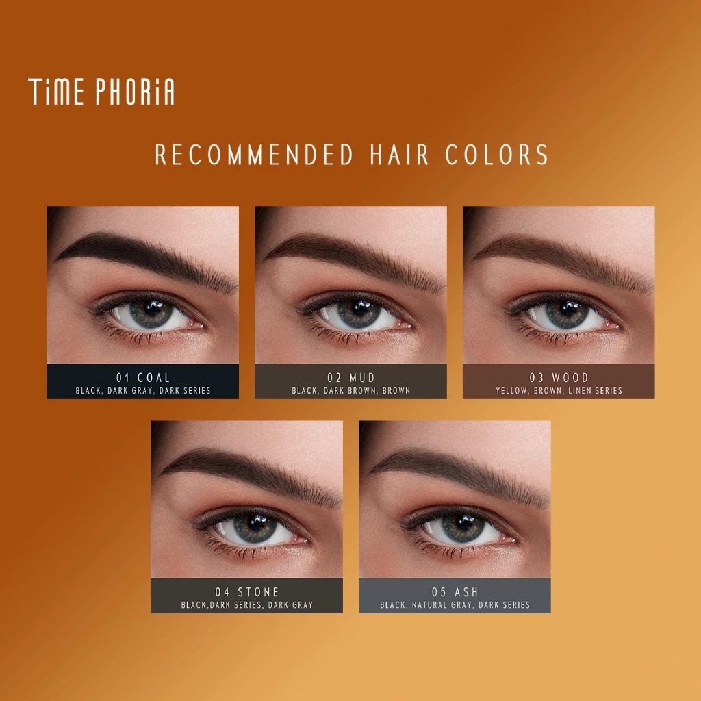 Time Phoria Genesis Superstay Eyebrow Pencil 0.2gr - 02 Mud