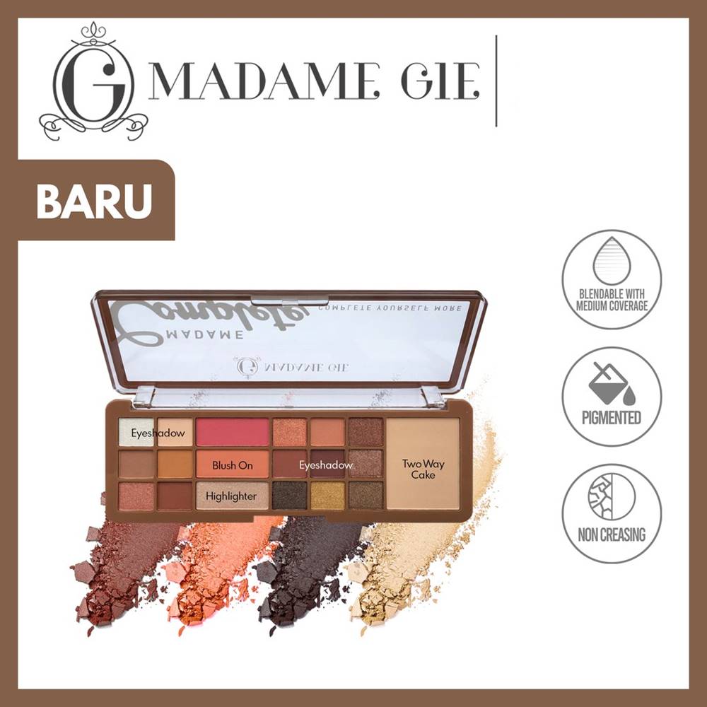 Madame Gie Madame Complete Make Up Kit - 02 Earth