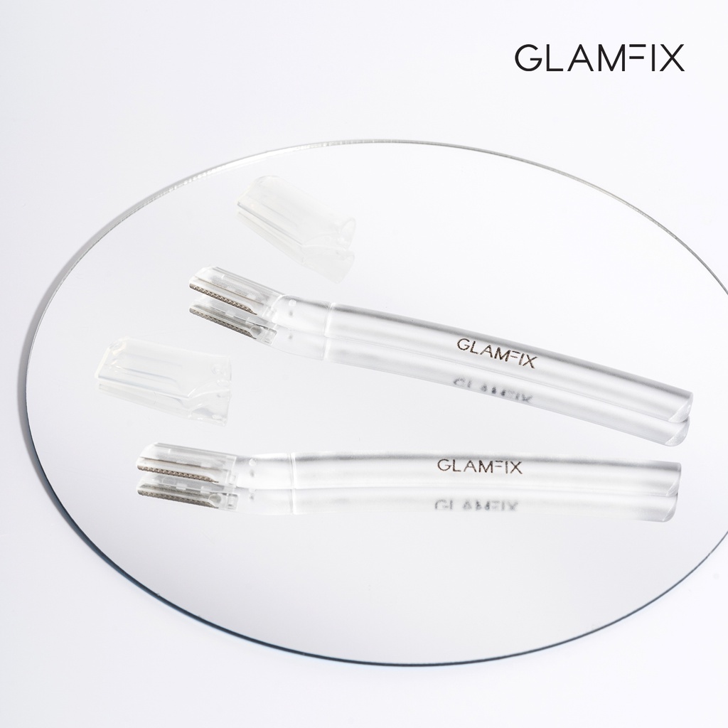 Glam Fix Eyebrow Trimmer Isi 2 (Alat Cukur Alis)