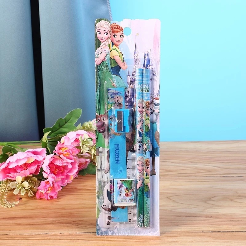 Alat Tulis Karakter Set Mini 5in1 - FROZEN