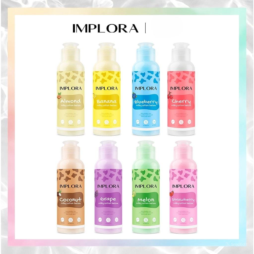 Implora Milky Lotion Serum 100ml - Blueberry * Implora Milky Lotion Serum 100ml - Blueberry *