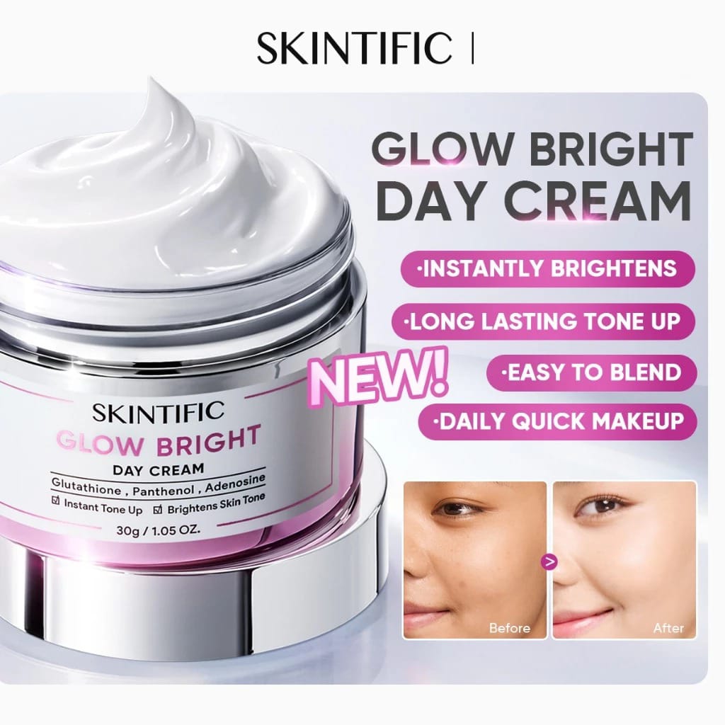 Skintific Glow Bright Day Cream 30gr Skintific Glow Bright Day Cream 30gr
