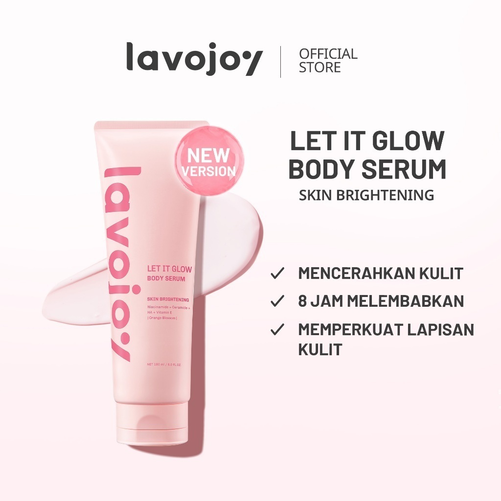 Lavojoy Let It Glow Skin Brightening Body Serum 180ml Lavojoy Let It Glow Skin Brightening Body Serum 180ml
