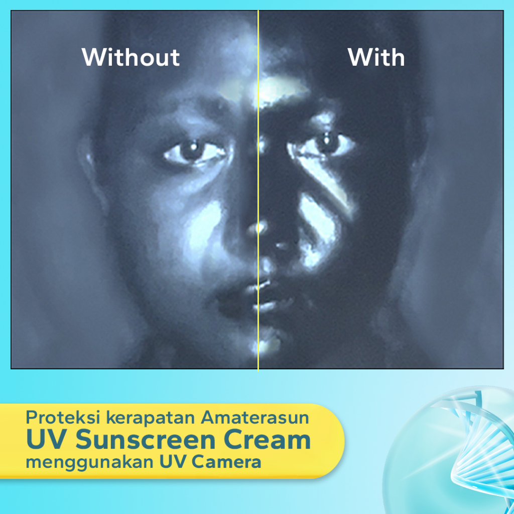 Amaterasun UV Sunscreen Cream SPF50+ PA++ 50gr