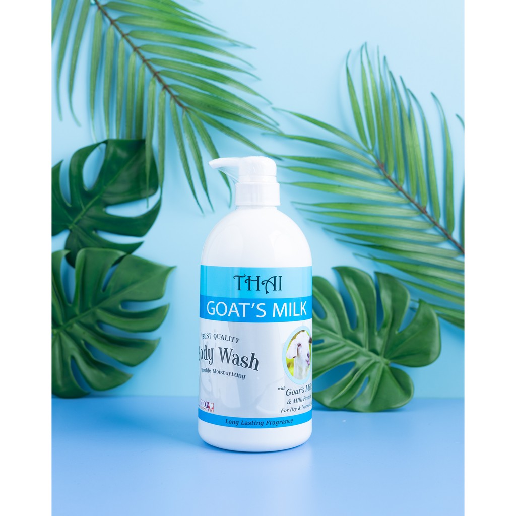Thai Body Wash 1000mL - Goat's Milk (Sabun Mandi Cair Botol Pump) Thai Body Wash 1000mL - Goat's Milk (Sabun Mandi Cair Botol Pump)
