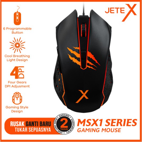 JETE X Mouse Gaming MSX1 JETE X Mouse Gaming MSX1
