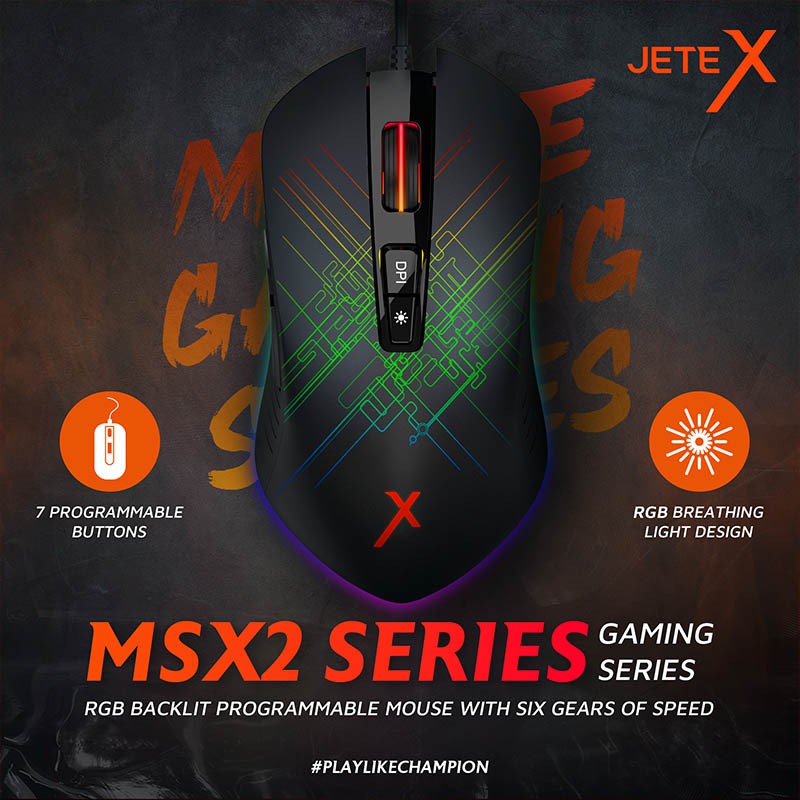 JETE X Mouse Gaming MSX2 *