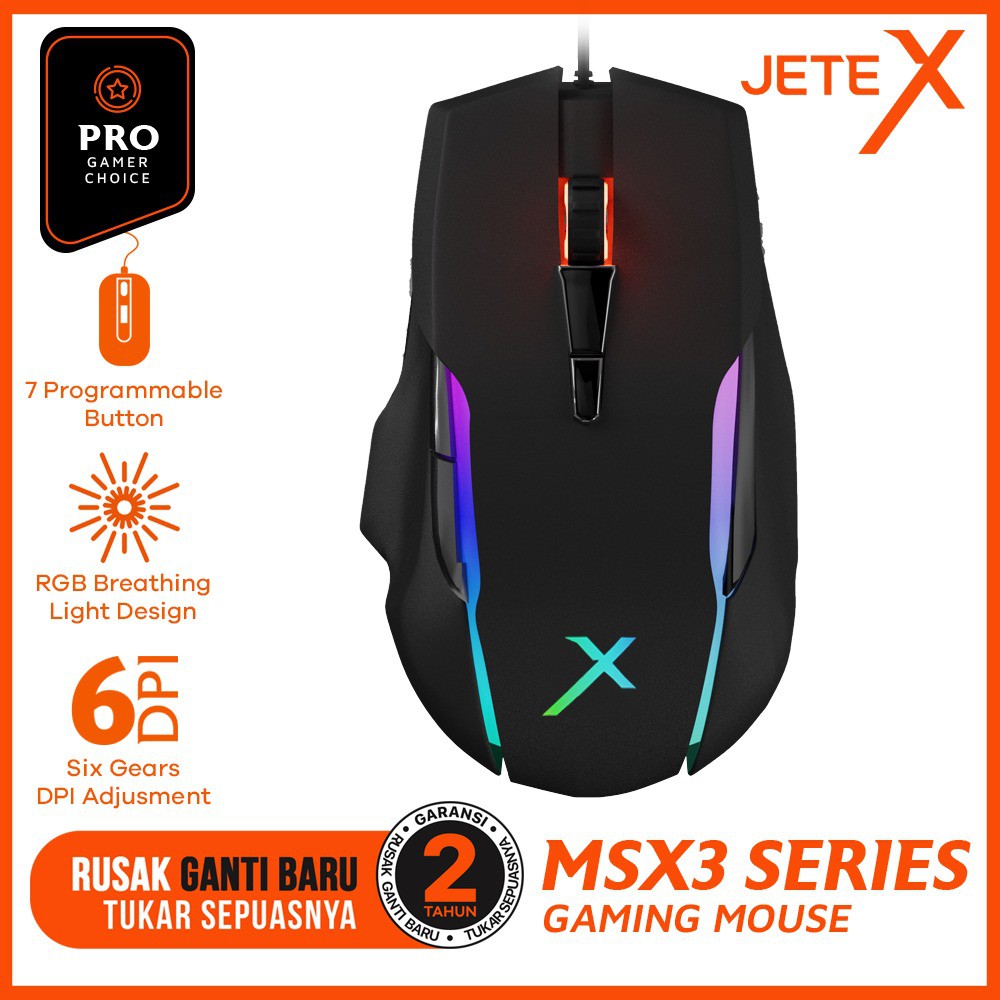 JETE X Mouse Gaming MSX3 JETE X Mouse Gaming MSX3