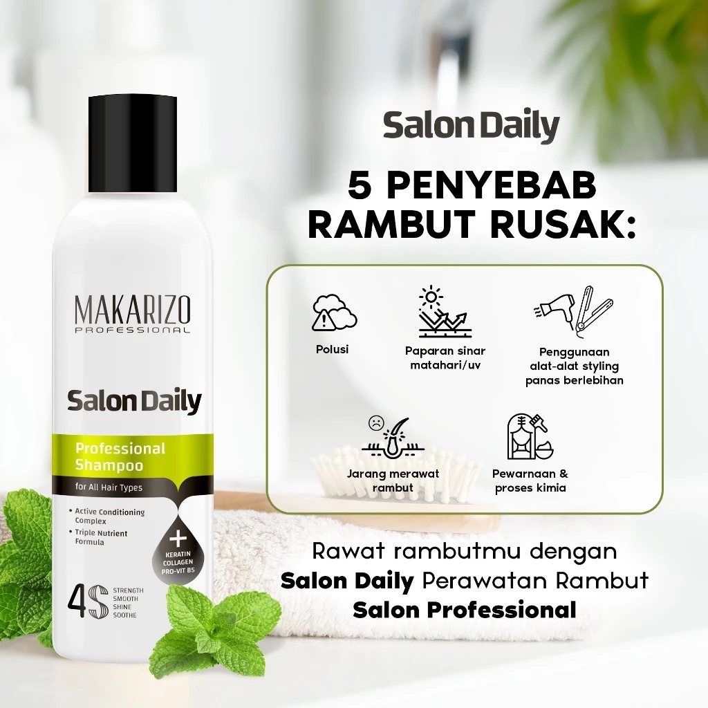 Makarizo Professional Salon Daily - Shampoo 200ml