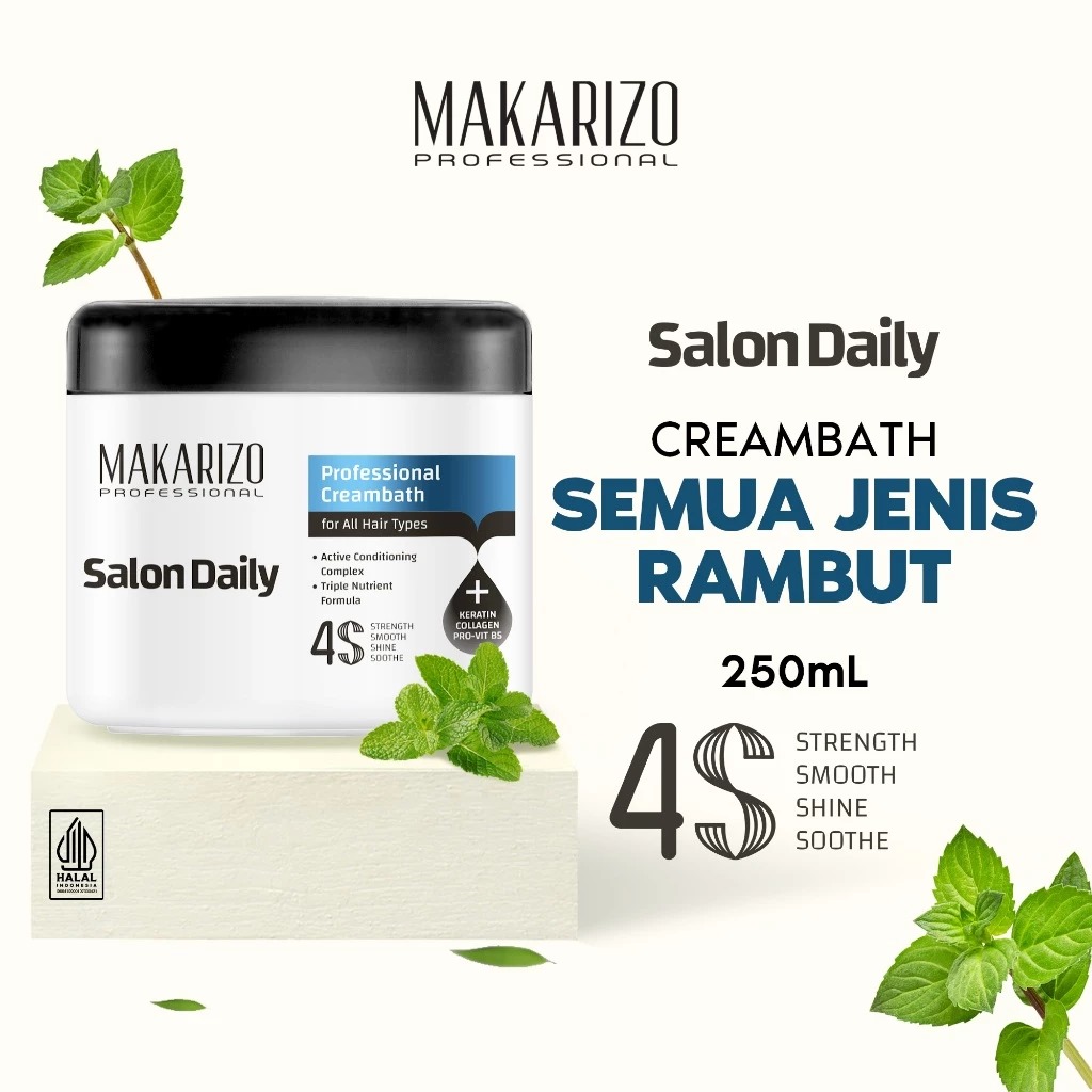 Makarizo Professional Salon Daily - Creambath 250ml