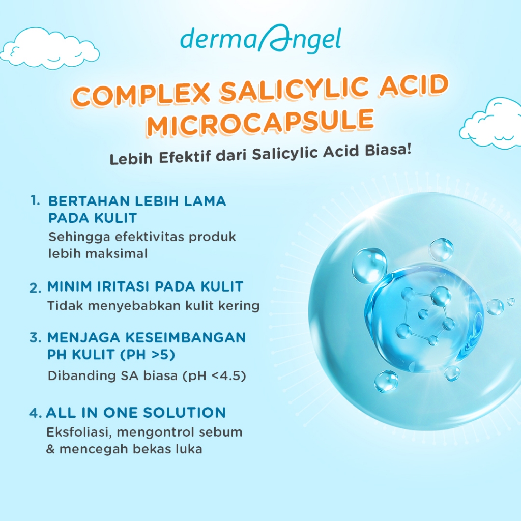 Derma Angel Acne Care Mild Purifying Cleansing Cream 80gr Derma Angel Acne Care Mild Purifying Cleansing Cream 80gr