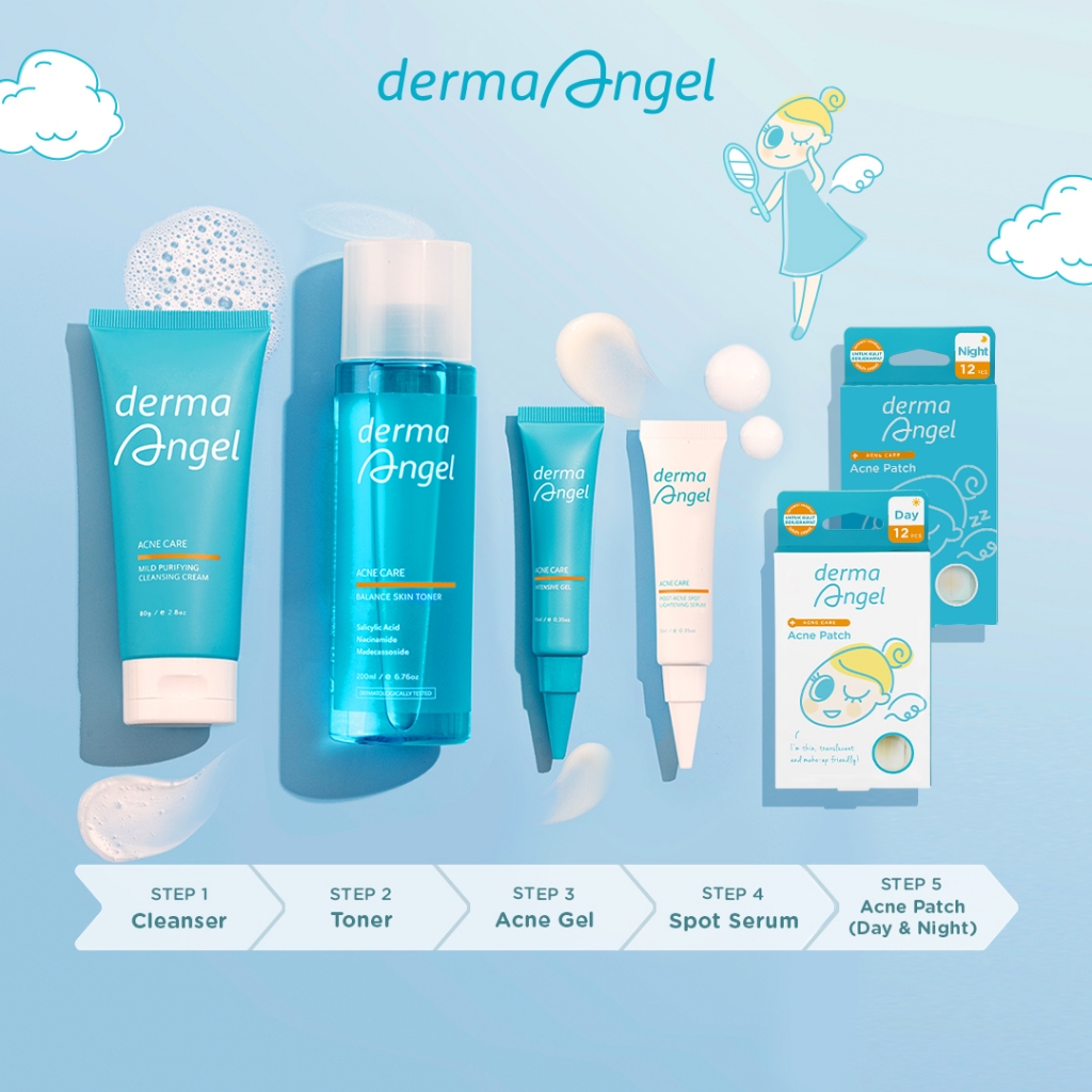 Derma Angel Acne Care Mild Purifying Cleansing Cream 80gr Derma Angel Acne Care Mild Purifying Cleansing Cream 80gr