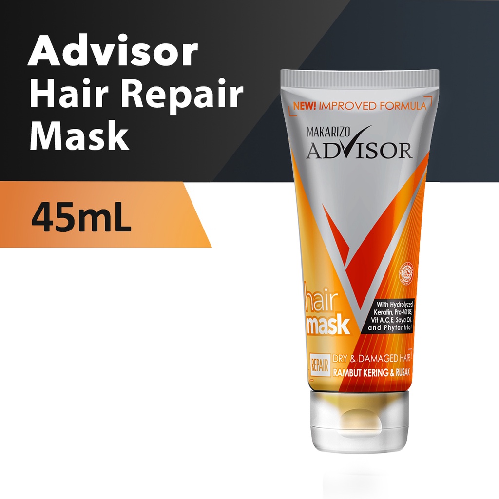 Makarizo Advisor Hair Repair Mask 45ml Tube Makarizo Advisor Hair Repair Mask 45ml Tube