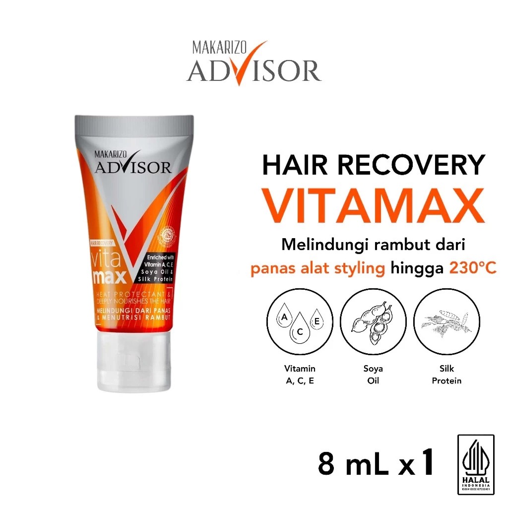 Makarizo Advisor Hair Recovery Vitamax 8ml Tube Mini
