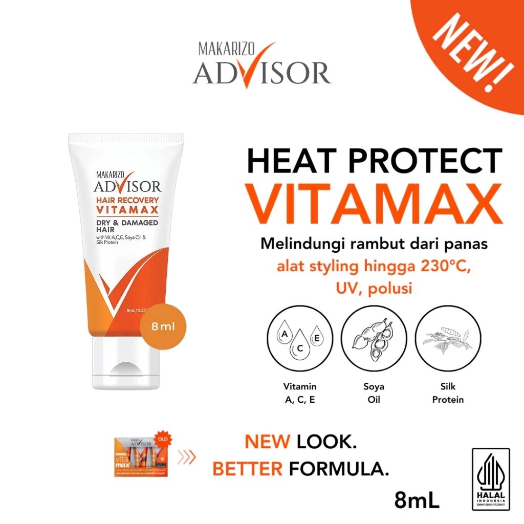 Makarizo Advisor Hair Recovery Vitamax 8ml Tube Mini