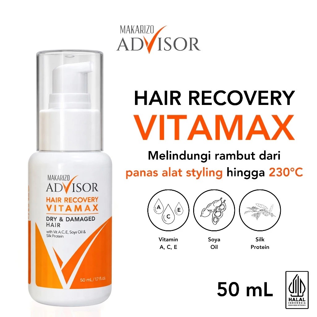 Makarizo Advisor Hair Recovery Vitamax 50ml Pump