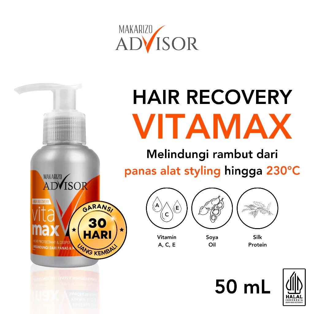 Makarizo Advisor Hair Recovery Vitamax 50ml Pump