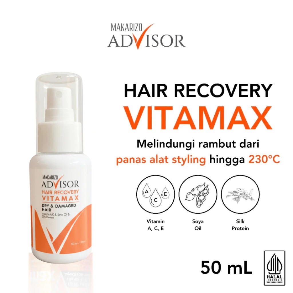 Makarizo Advisor Hair Recovery Vitamax 50ml Pump