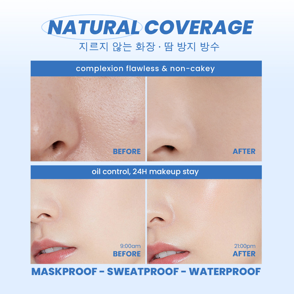 YOU Cloud Touch Blurring Skin Tint 20ml (Liquid Foundation) - N504 Rose Vanilla *