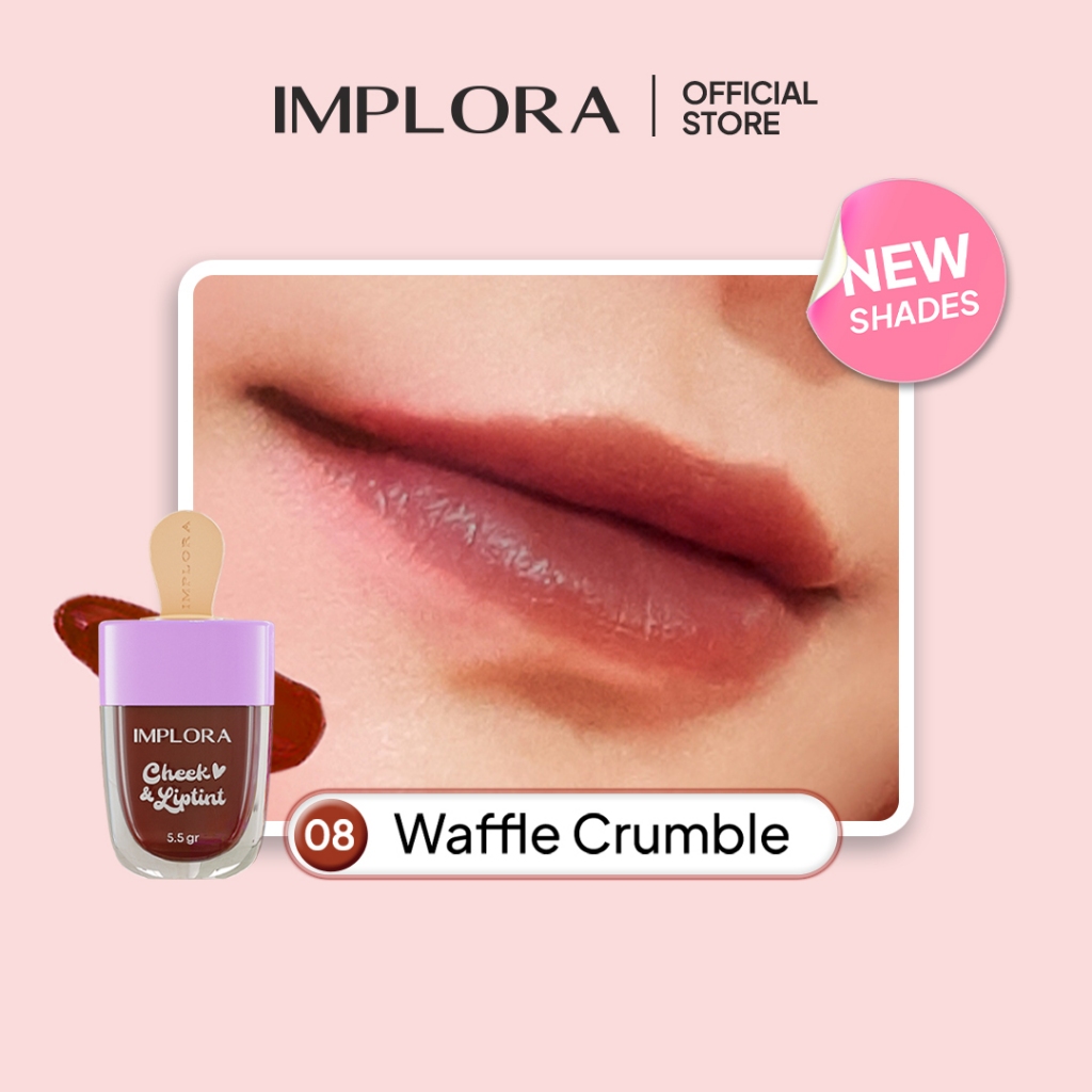 Implora Cheek & Liptint 08 Waffle Crumble Implora Cheek & Liptint 08 Waffle Crumble