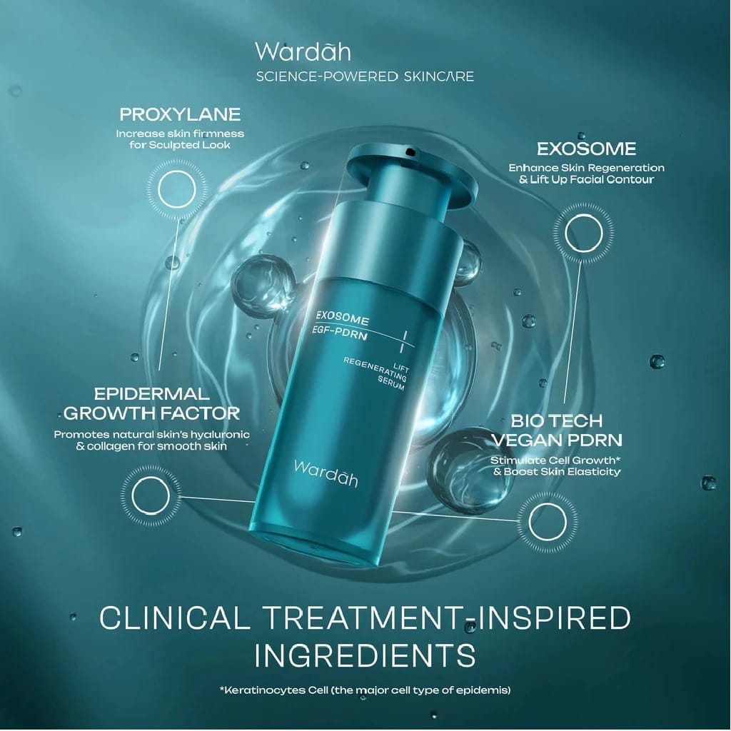 Wardah Exosome + PDRN Lift Regenerating Serum 30ml