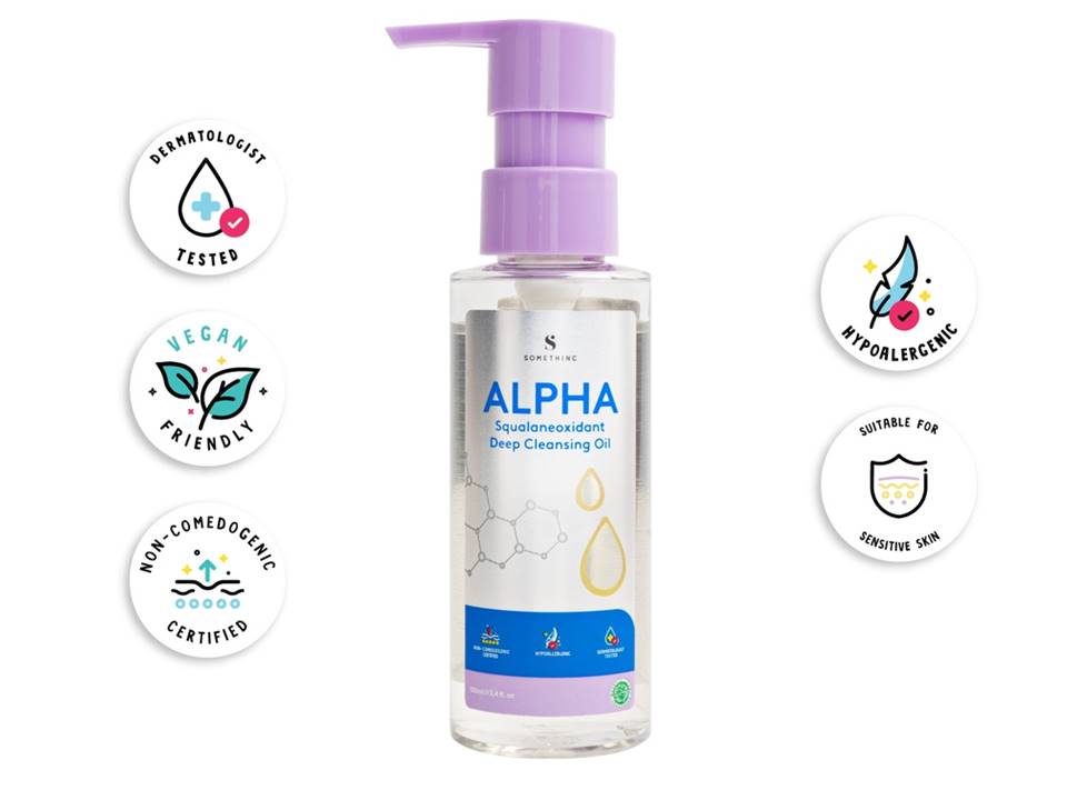 Somethinc Alpha Squalanexoidant Deep Cleansing Oil 100ml *