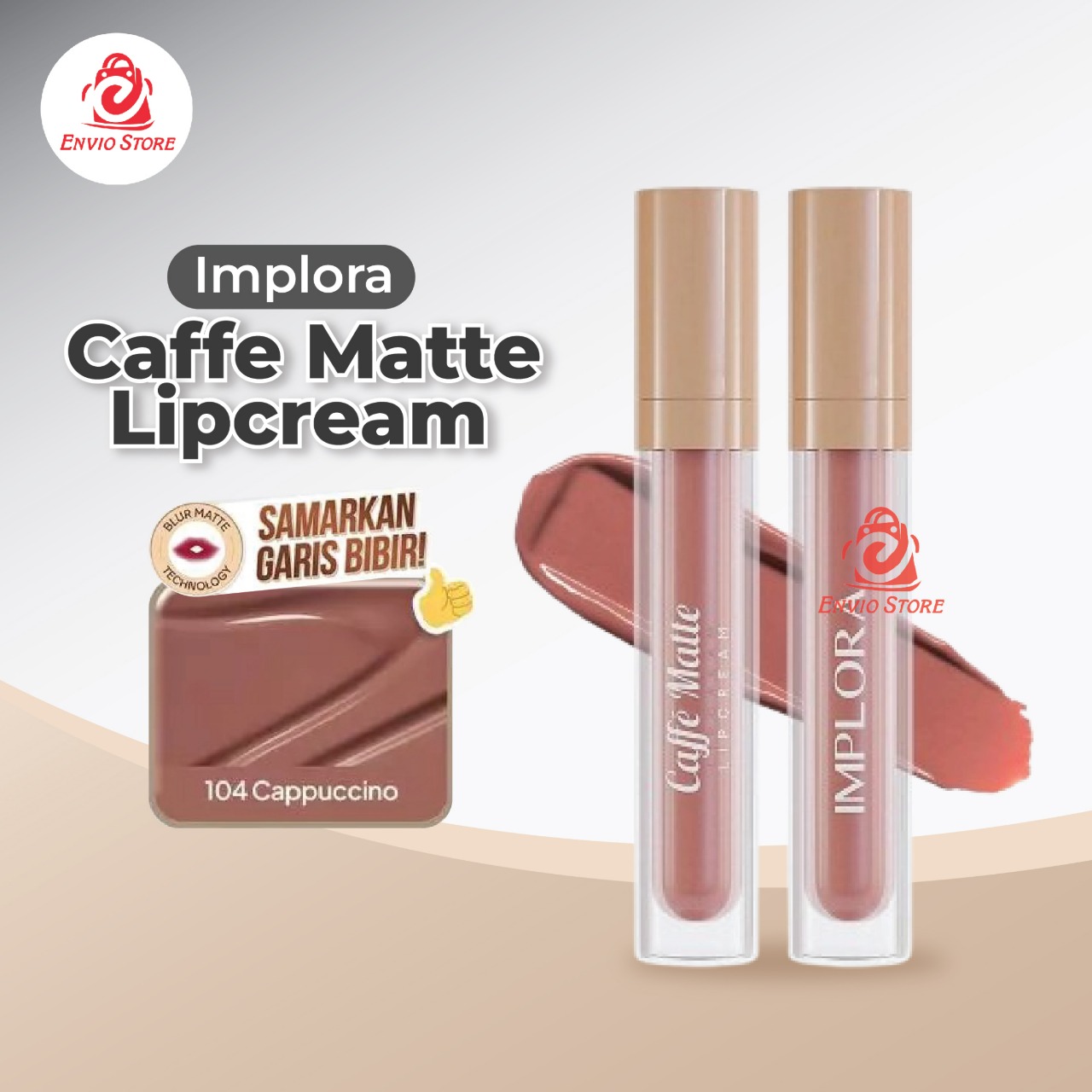 Implora Caffe Matte Lipcream 2.9gr - 104 Cappuccino