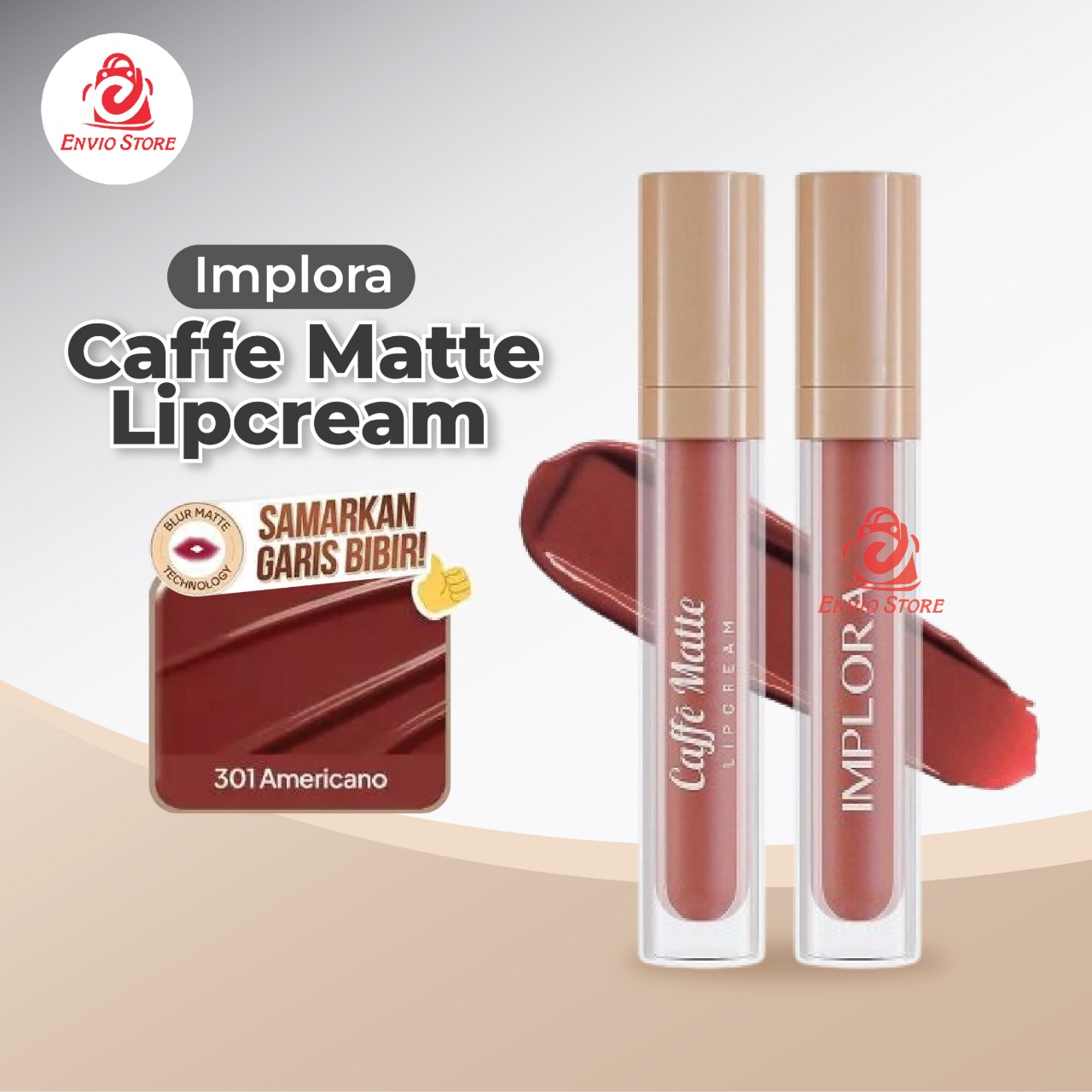 Implora Caffe Matte Lipcream 2.9gr - 301 Americano