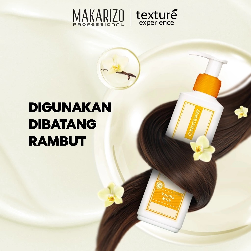 Makarizo Professional Texture Experience Conditioner 250ml - Vanilla Milk