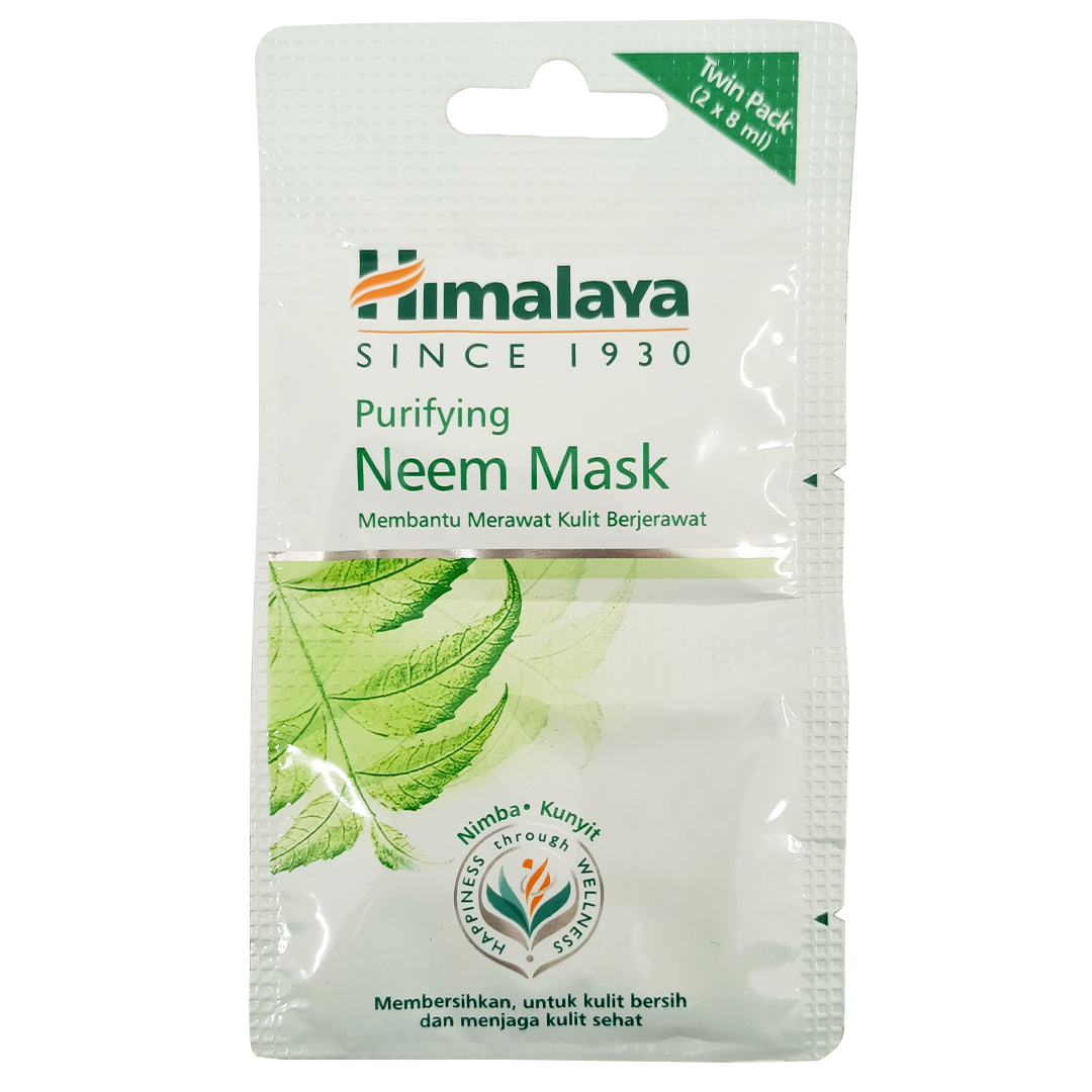 Himalaya Purifying Neem Mask Sachet 16ml ecer