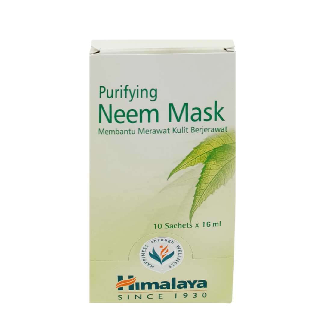 Himalaya Purifying Neem Mask Sachet 16ml [1Box 10Sachet]