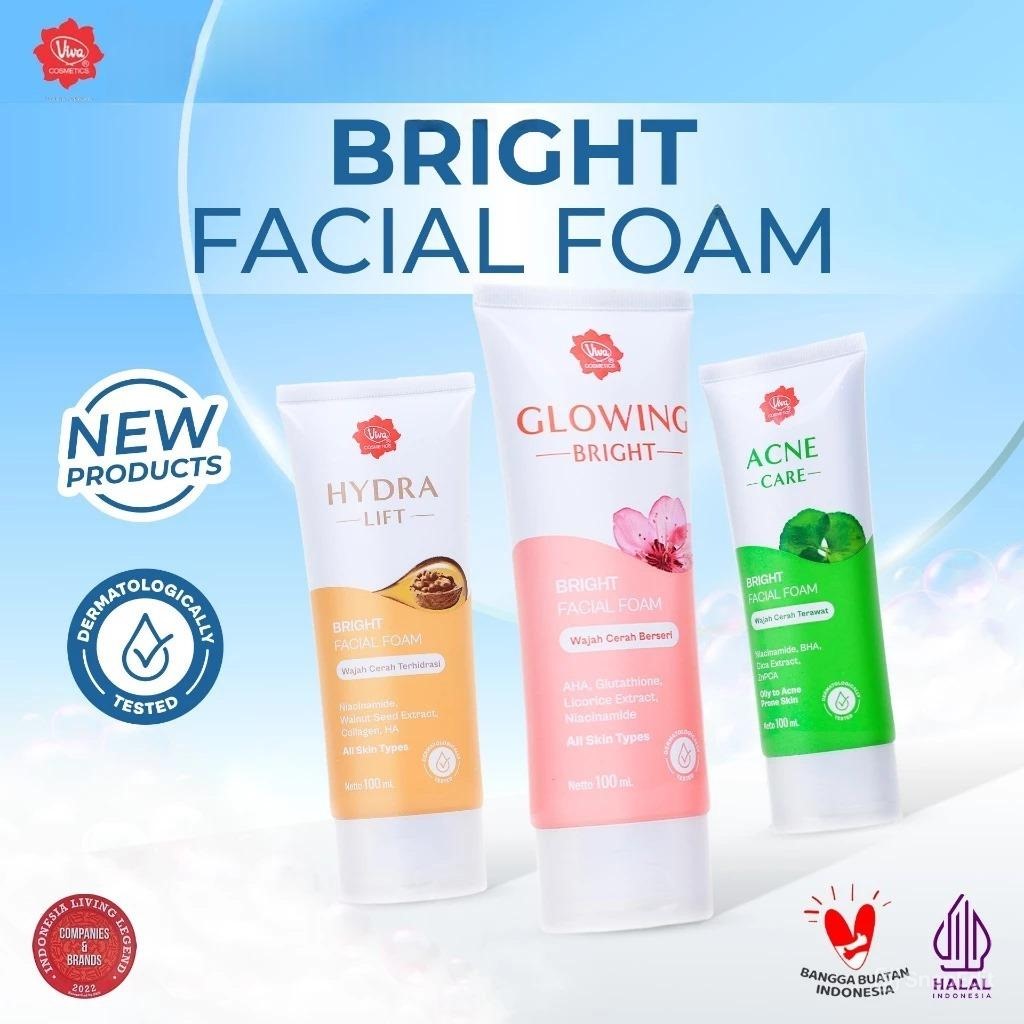 Viva Bright Facial Foam 100ml - Hydra Lift