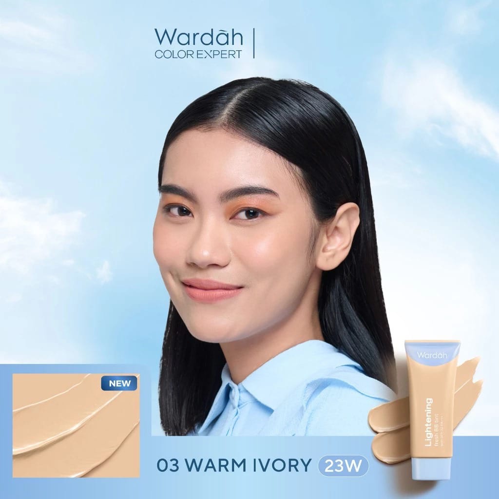 Wardah Lightening Fresh BB Tint 30ml - 03 Warm Ivory (23W) Wardah Lightening Fresh BB Tint 30ml - 03 Warm Ivory (23W)