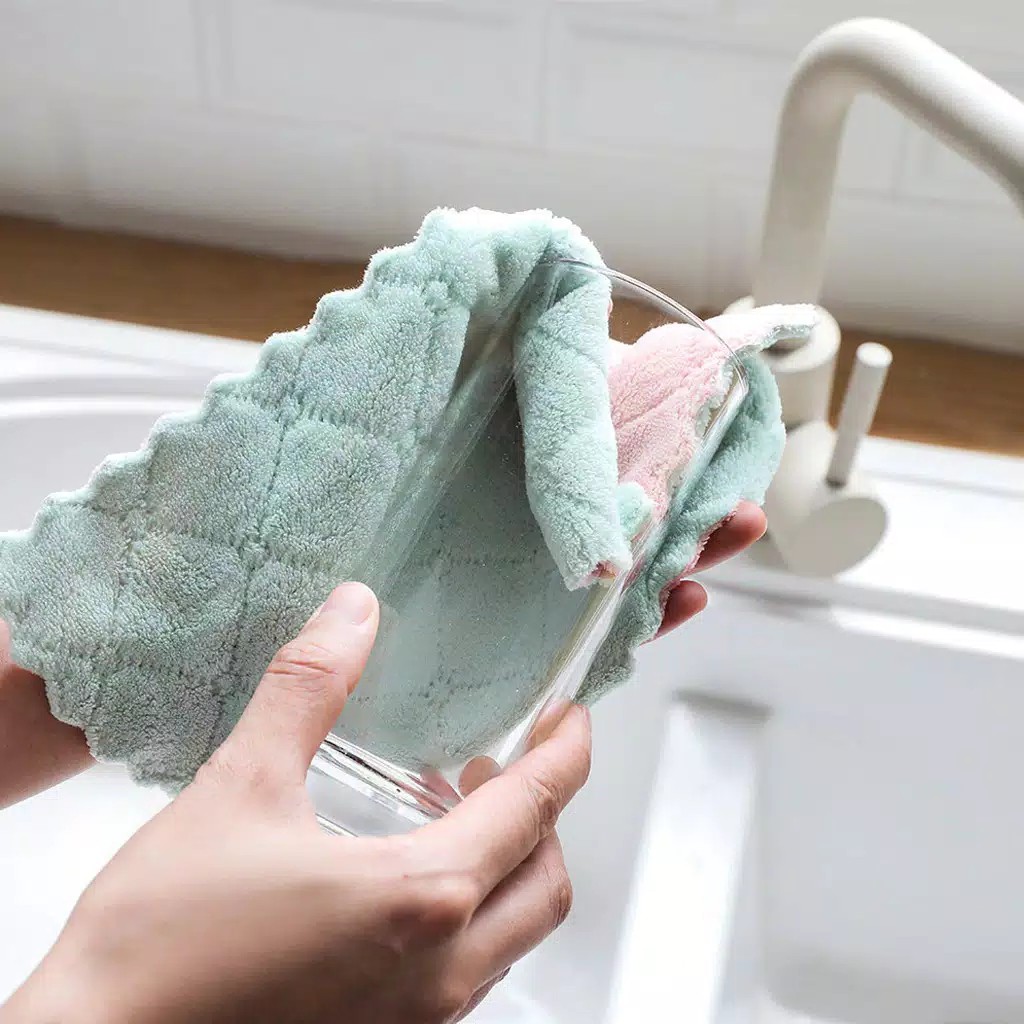 Kain Lap Dapur Anti Minyak 20x12cm (Kecil)