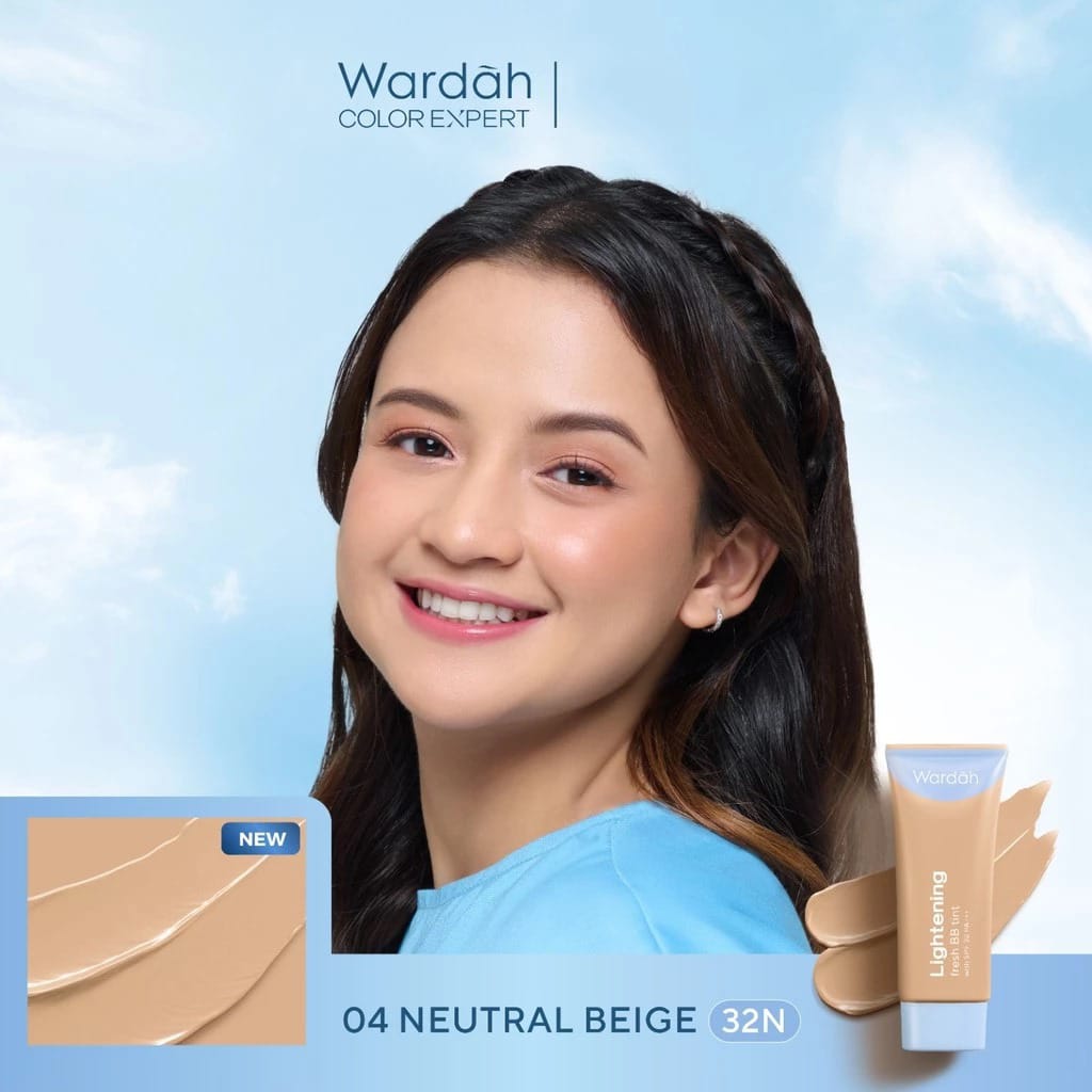 Wardah Lightening Fresh BB Tint 30ml - 04 Neutral Beige (32N) Wardah Lightening Fresh BB Tint 30ml - 04 Neutral Beige (32N)