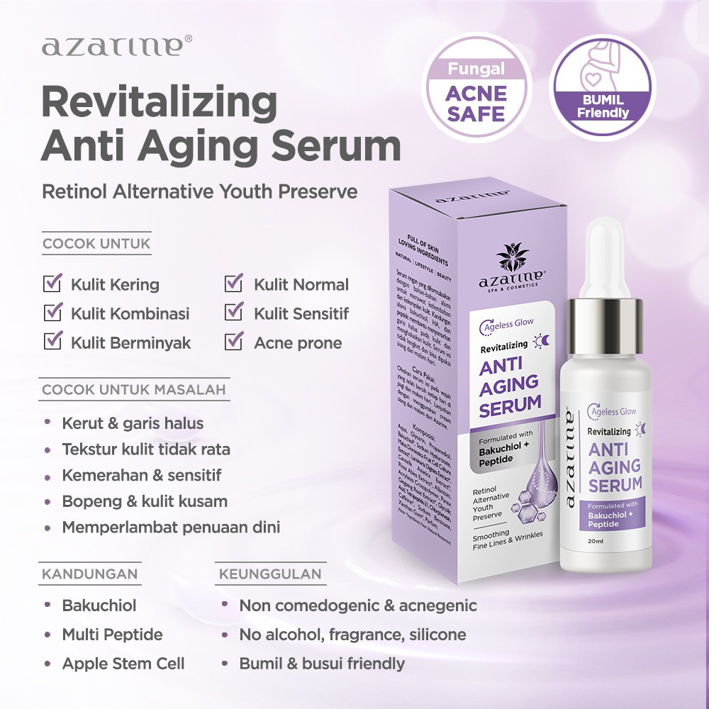 Azarine Revitalizing Anti Aging Serum 20ml *