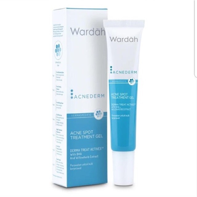 Wardah Acnederm Acne Spot Treatment Gel 15ml Wardah Acnederm Acne Spot Treatment Gel 15ml