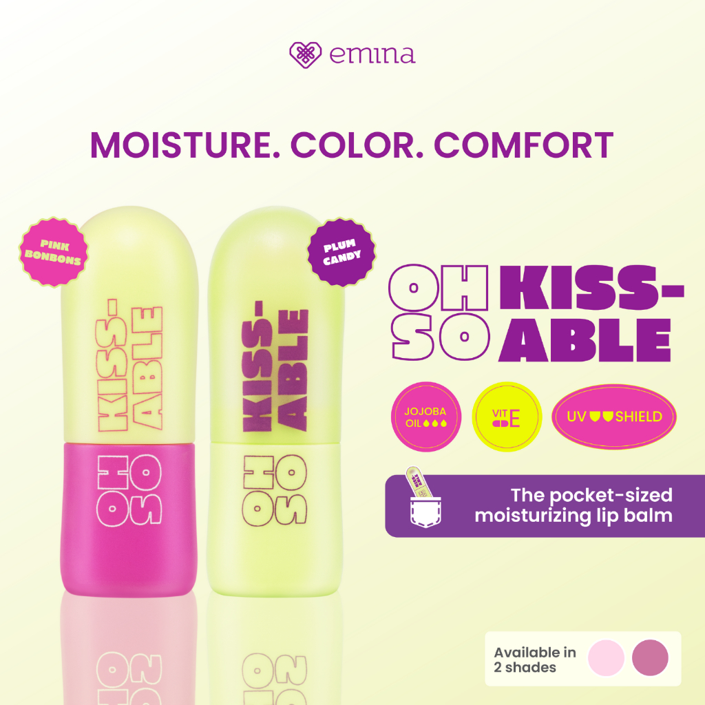 Emina Oh So Kissable Tinted Balm Stick Plum Candy