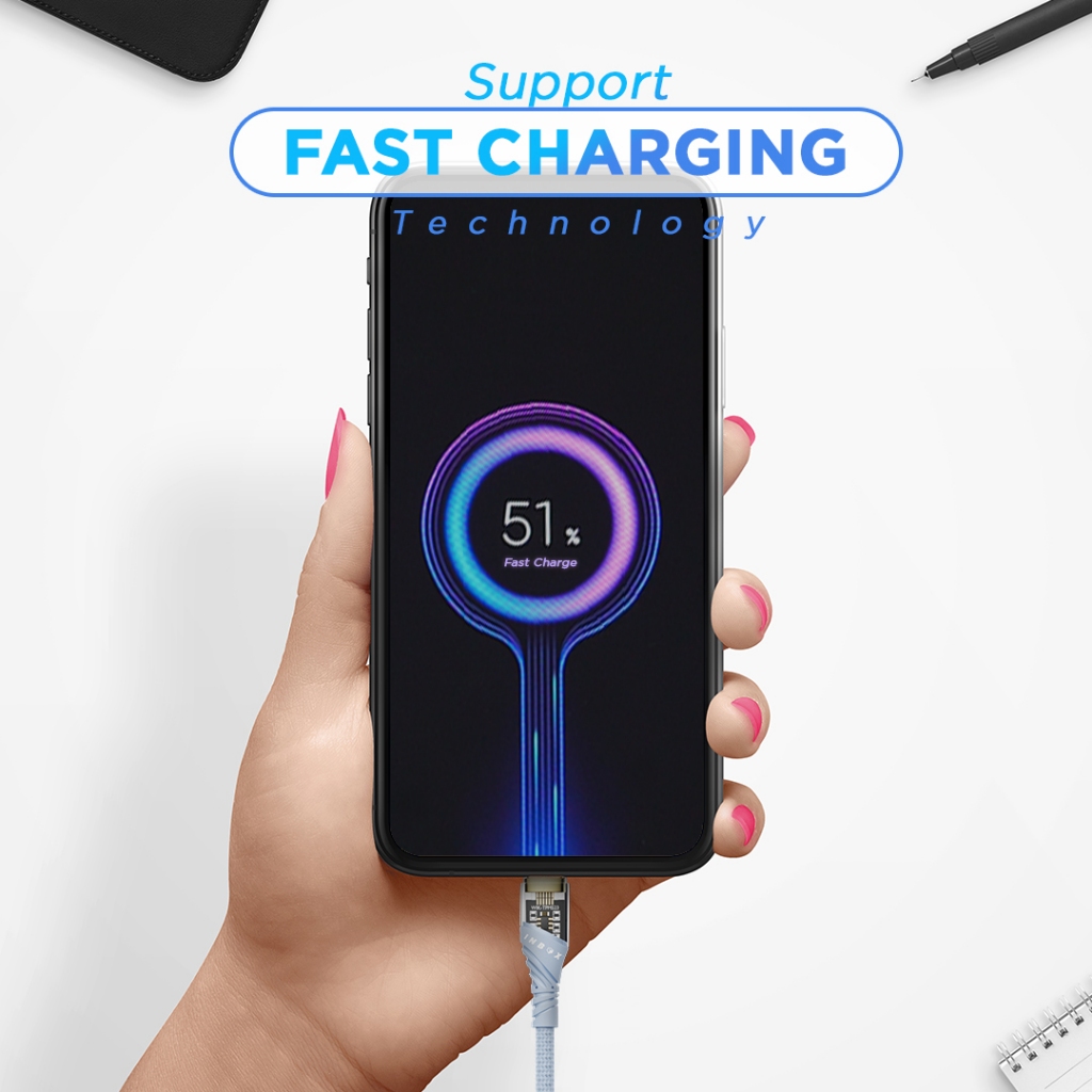 Inbox Kabel Data CI-9 - Type C 33W Fast Charging