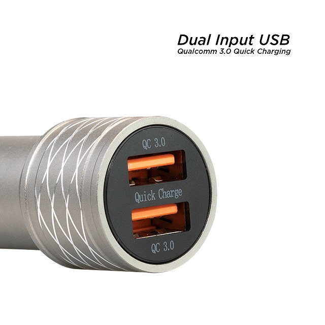 Inbox Car Charger Lamborghini Qualcomm 2USB 3A