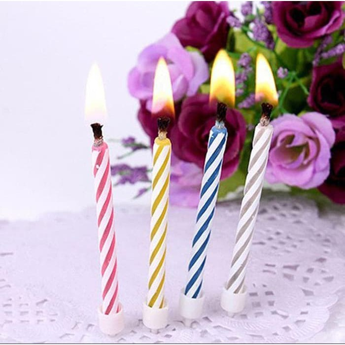 Lilin Magic Isi 10pcs - Lilin Ulang Tahun