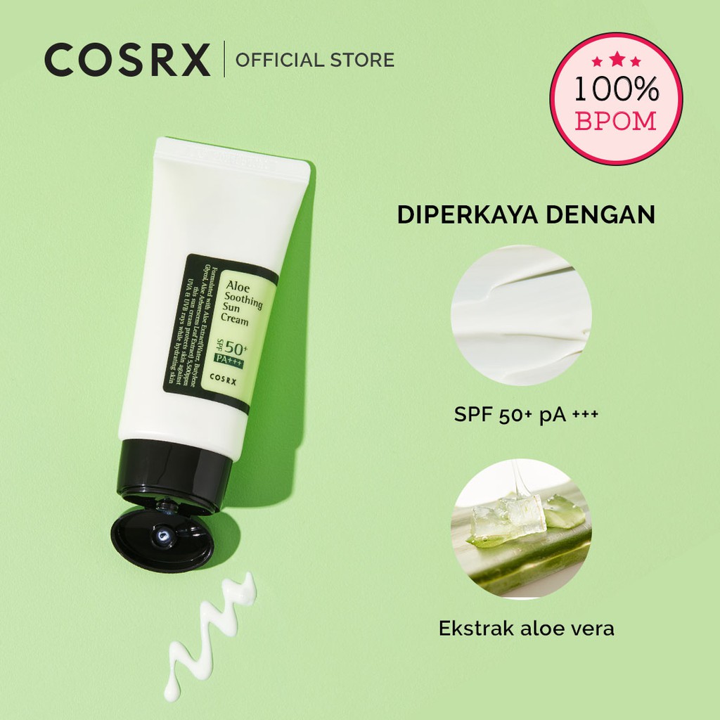 COSRX Aloe Soothing Sun Cream SPF50+ PA+++ 50ml