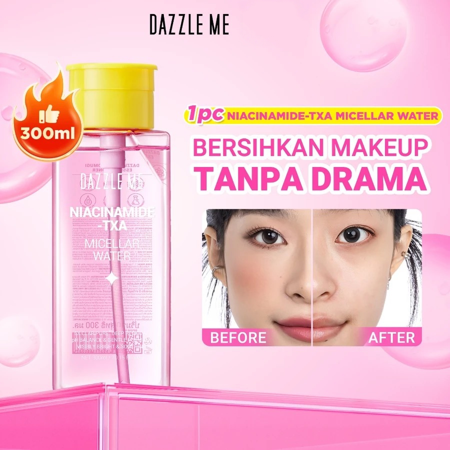 Dazzle Me Micellar Water 300ml - Brightening (Niacinamide-TXA)