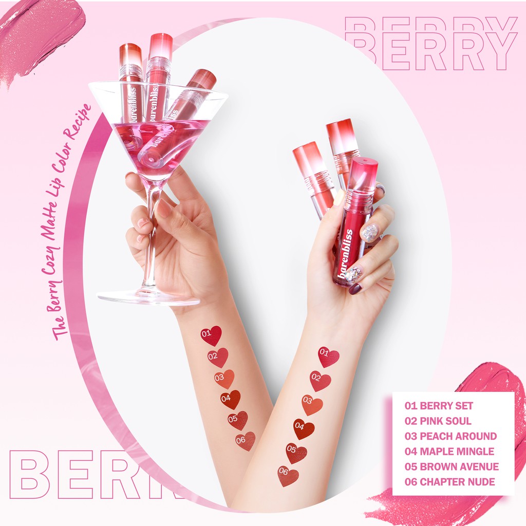 BNB Barenbliss Berry Makes Comfort Lip Matte - 04 Maple Mingle BNB Barenbliss Berry Makes Comfort Lip Matte - 04 Maple Mingle