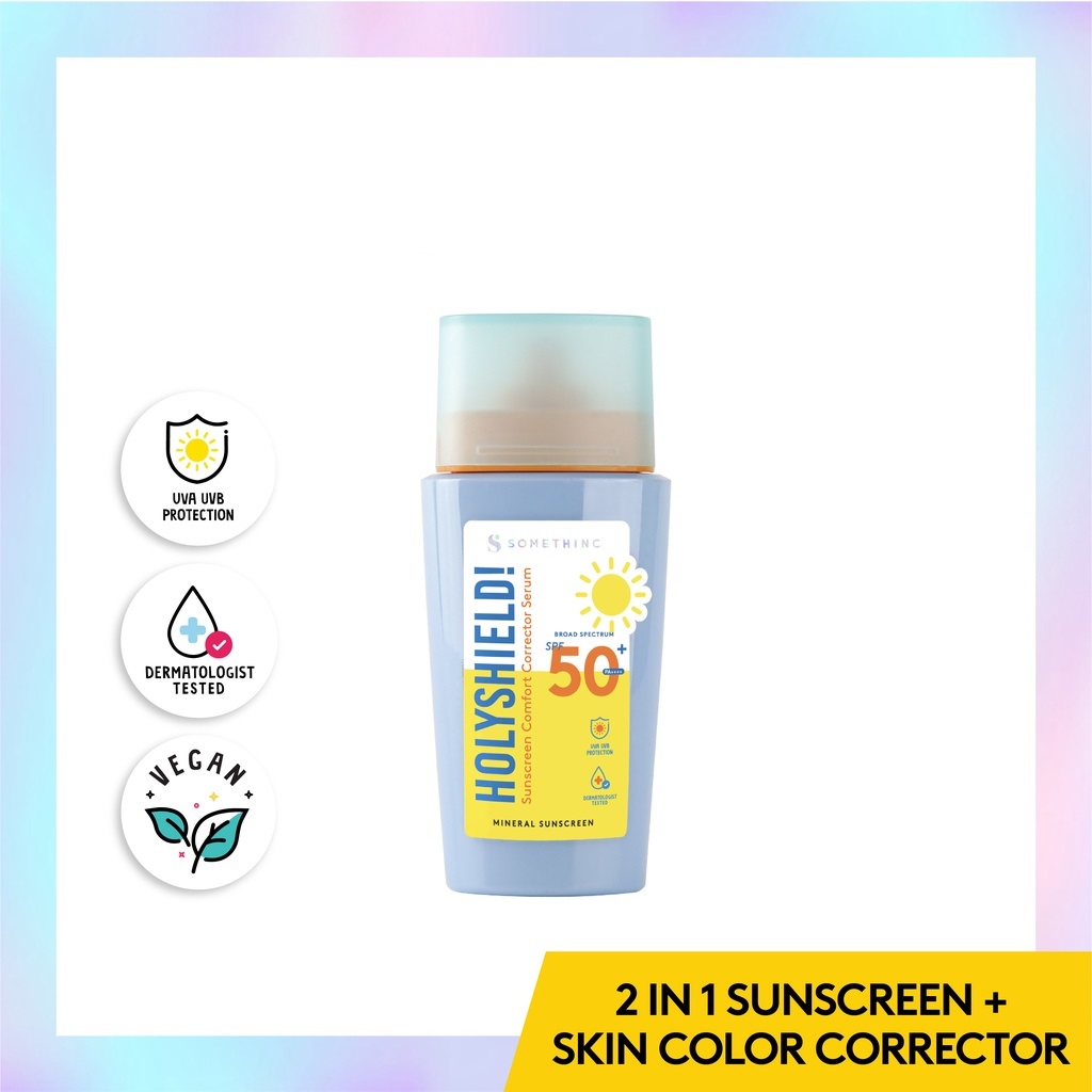 Somethinc HolyShield Sunscreen Comfort Corrector Serum SPF 50+ PA++++ 50ml Somethinc HolyShield Sunscreen Comfort Corrector Serum SPF 50+ PA++++ 50ml