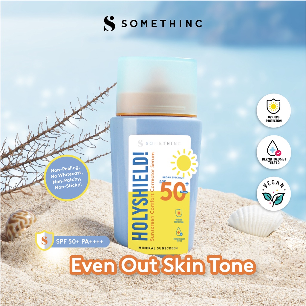 Somethinc HolyShield Sunscreen  Comfort Corrector Serum SPF 50+ PA++++ 50ml