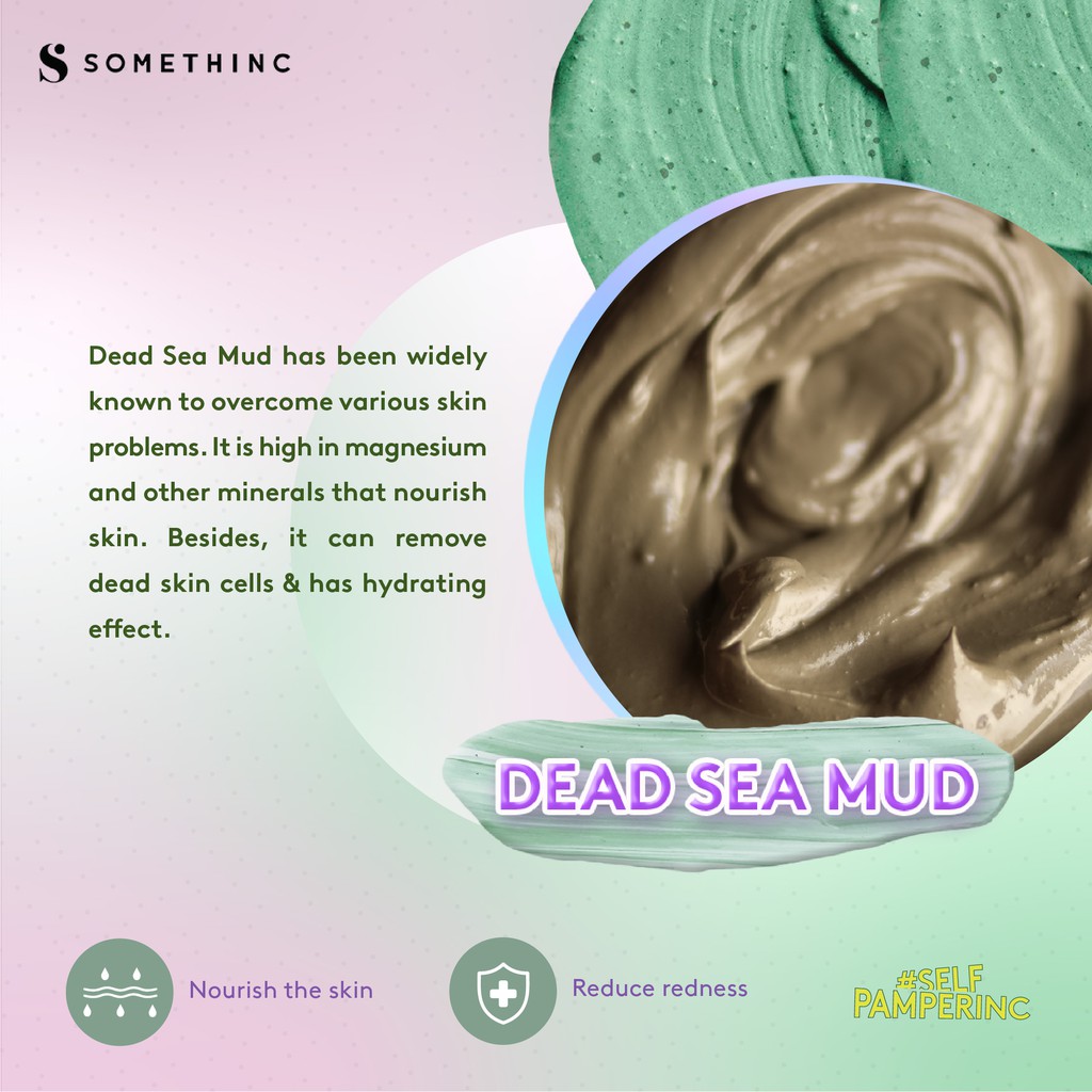 Somethinc Mugwortella Charcoal Deep Pore Cleansing 10 Minutes Wash Off Mask 60 gr